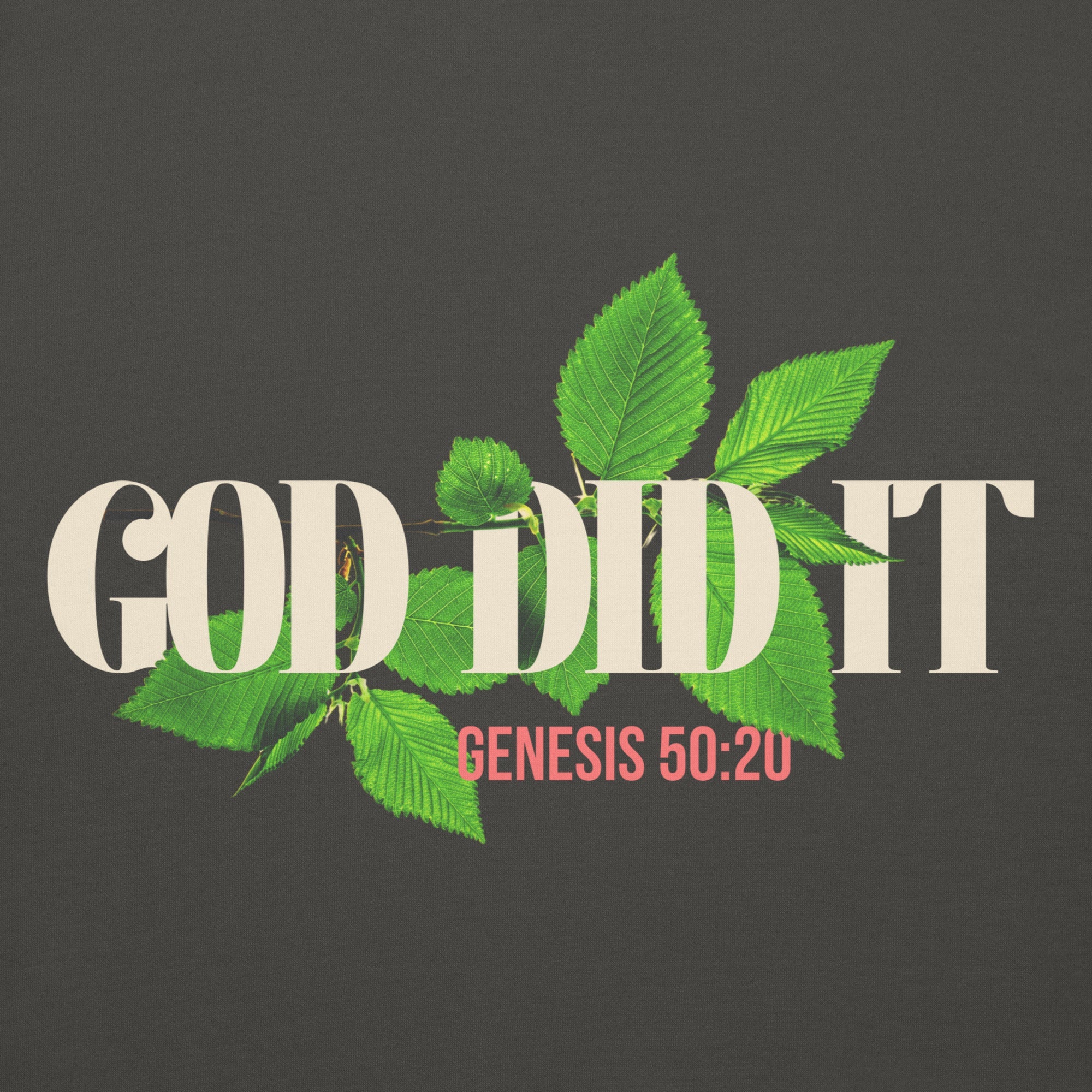 Not Just Fashion: The Heart Behind Our New 'God Did It' Hoodie